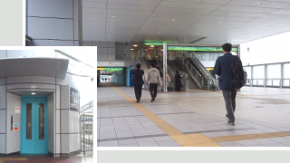 新橋駅ペデストリアンデッキ
