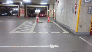 調布市文化会館たづくり 車椅子駐車場