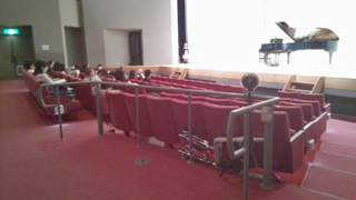 市川市文化会館 小ホール車椅子席