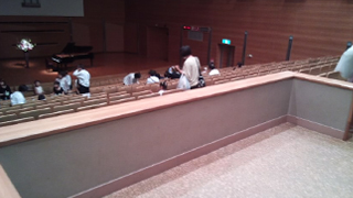 大阪狭山市文化会館 小ホール 車椅子席