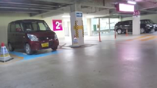 イオンモール新潟南 立体駐車場