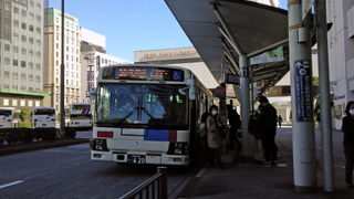 静岡駅北口バスターミナル