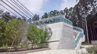 三島スカイウォーク 展望デッキ