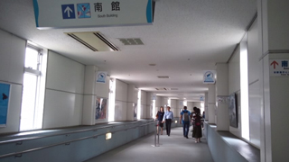 名古屋港水族館 連絡通路